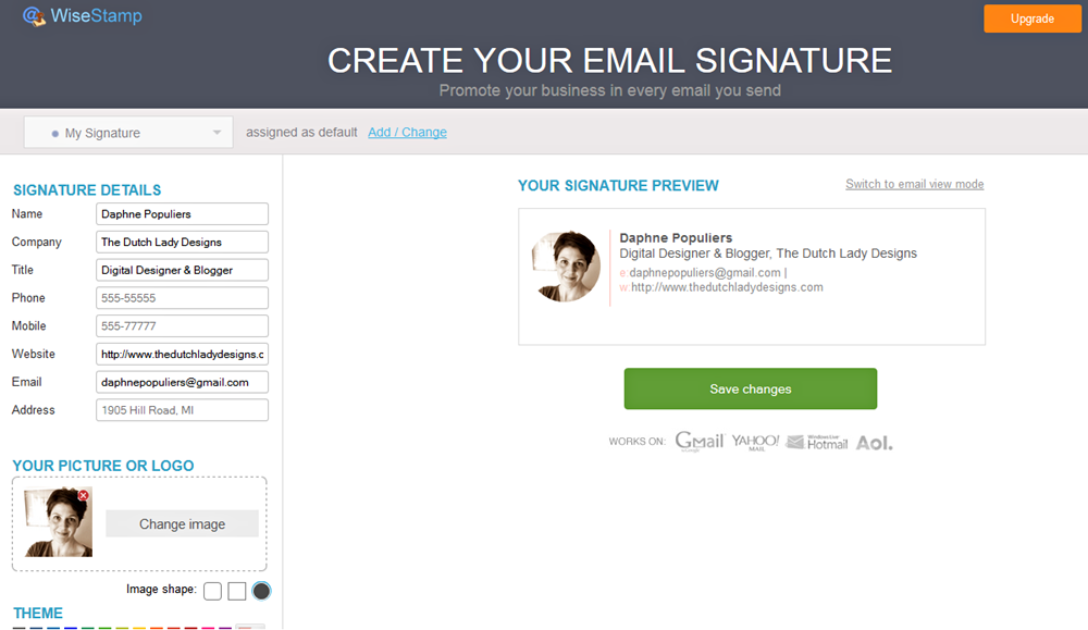 Create and add an email signature in Outlook on the web